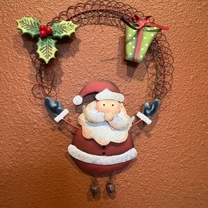 Santa Wreath